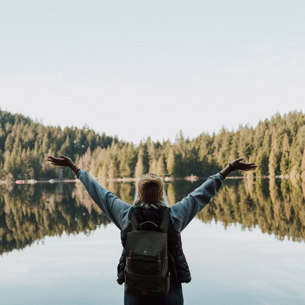 Women-at-lake